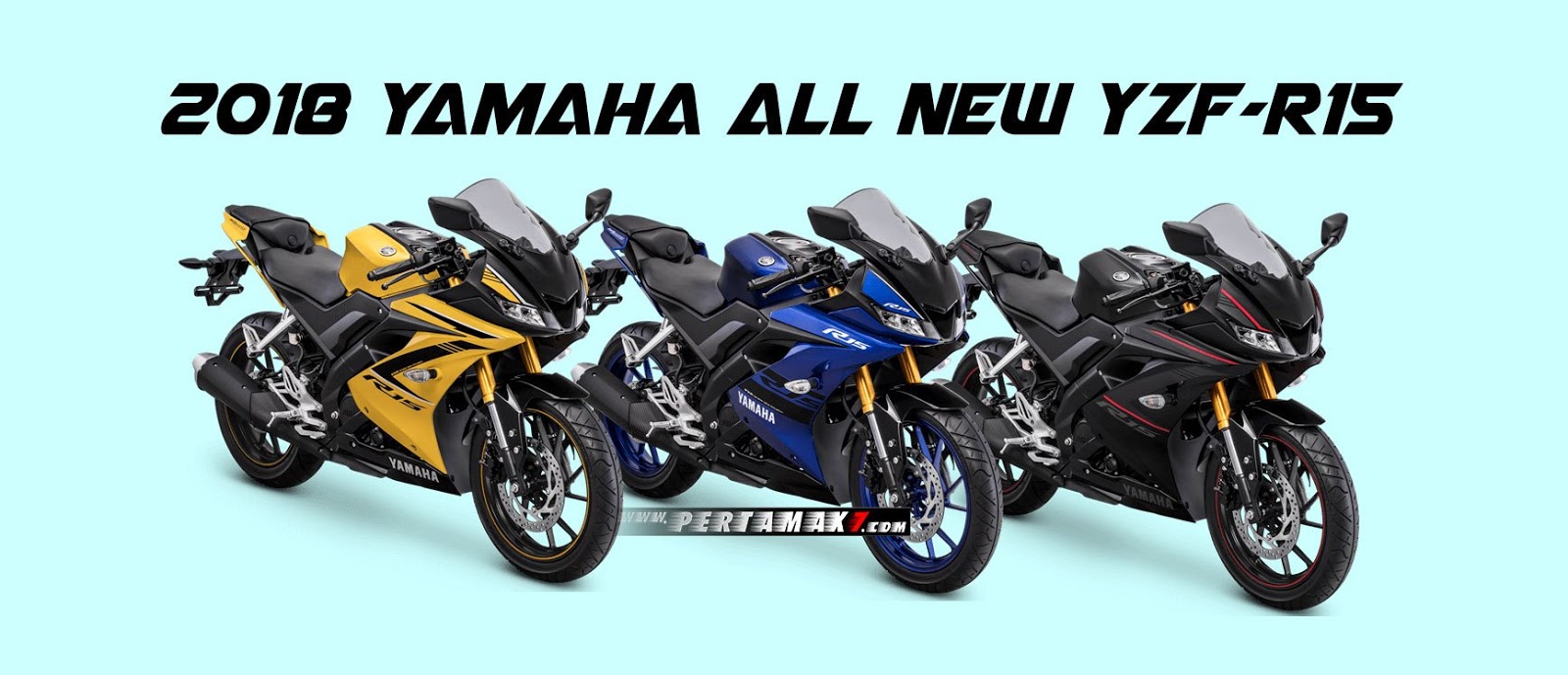 Mulusnya Yamaha R15 2018 Warna Kuning Bikin Cewek Semeriwing