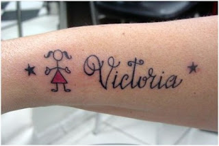 TATTOOS DE NOMBRES VICTORIA