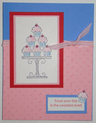 crazy for cupcakes birthday stampin up