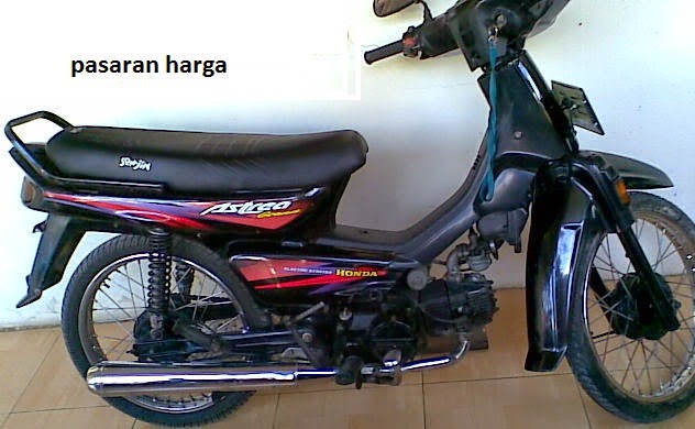 Harga Motor  Honda  Astrea Grand  Bekas  Bulan Agustus tahun 