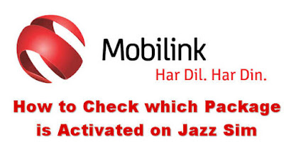 How to check my Jazz Package Details