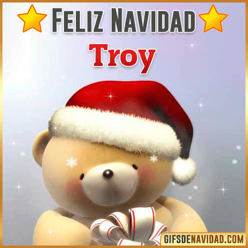 Feliz Navidad Troy