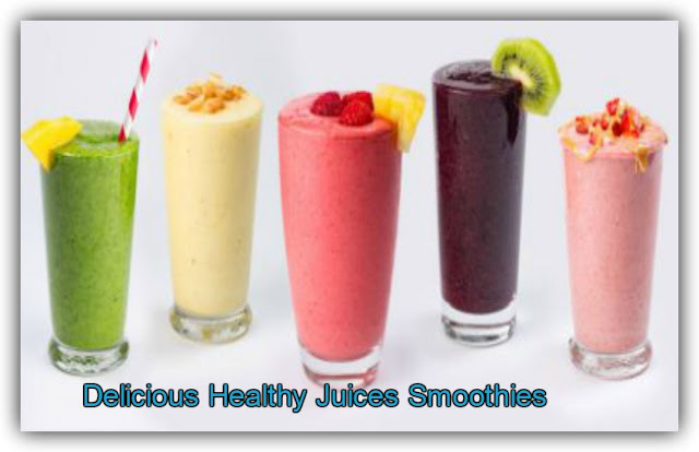 Get Healthy Fruits Juices Smoothies for Refresh Breakfast Energy On Morning 