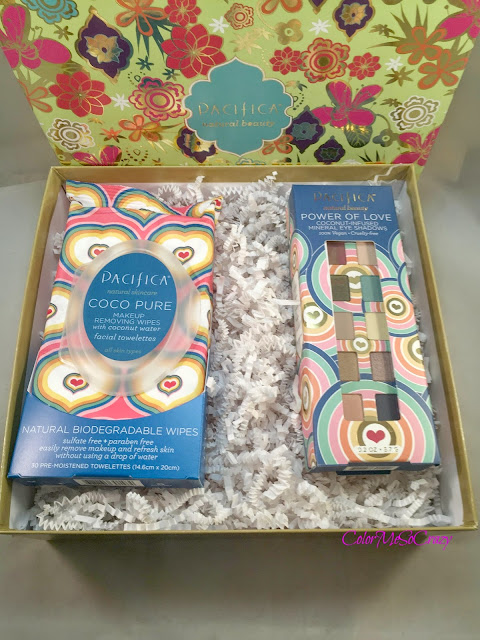 Pacifica Power of Love Palette and Coconut Wipes Review and GIVEAWAY!!