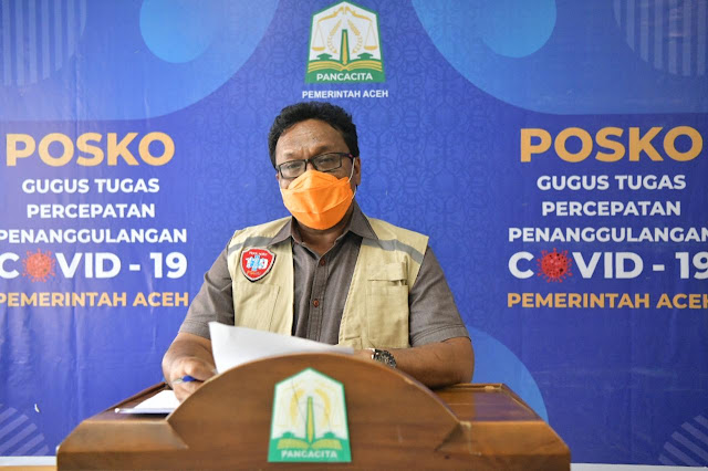 Juru Bicara Gugus Tugas Paparkan Prevalensi Covid-19 Aceh