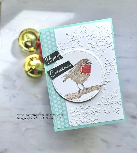 robin christmas card design idea with zoe tant