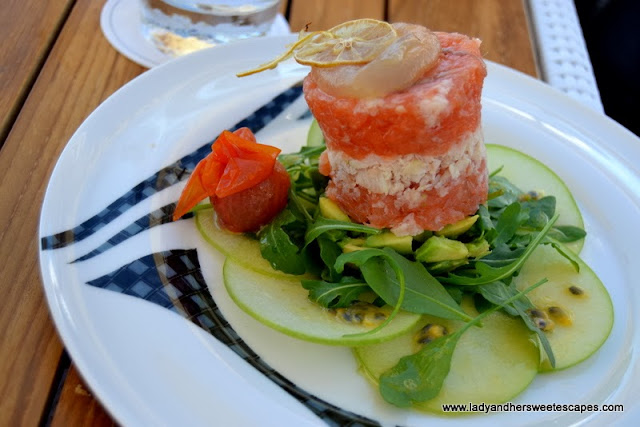 Smoked Salmon and Fresh Ocean Trout Tartare