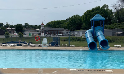 Smoot Park Pool slide North Wilkesboro