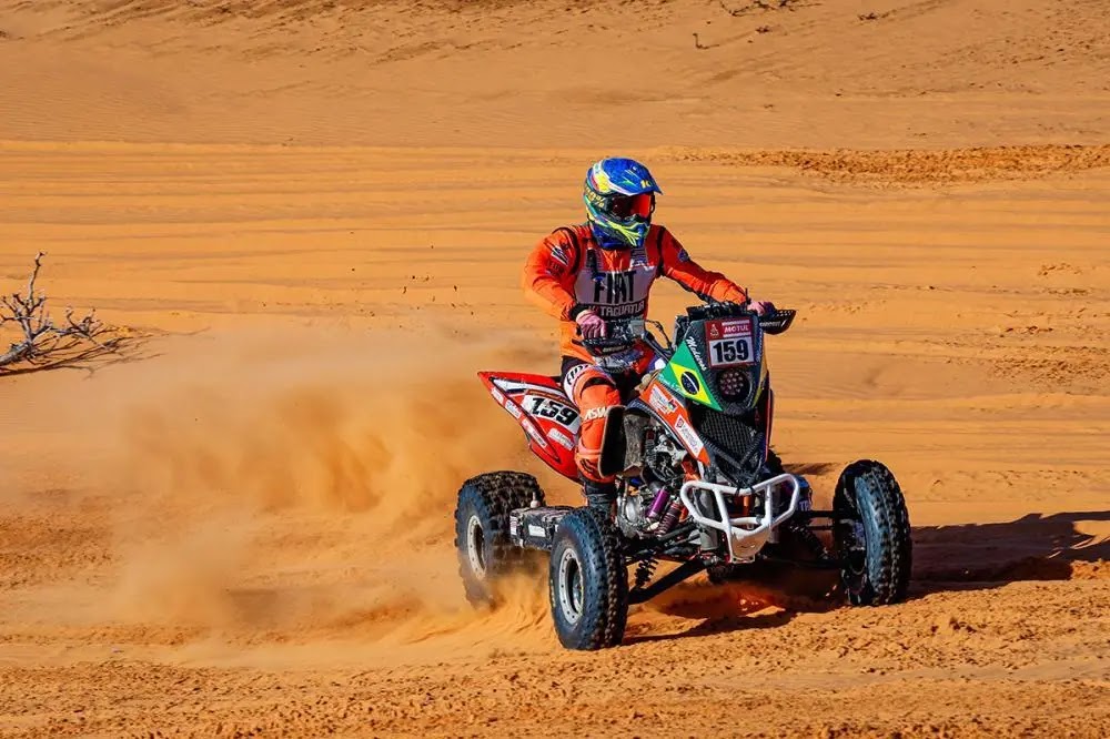 Dakar 2023: Marcelo Medeiros gana la etapa 10 en quads con Manu Andujar como escolta