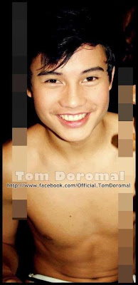 Tom Doromal of PBB shirtless photo