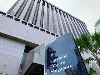 Exterior of the Sheraton Towers Singapore, 2021