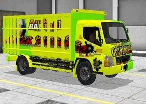 Livery Truk Bussid Canter Anak Rantau