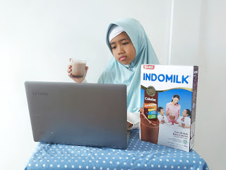 Indomilk susu bubuk untuk anak