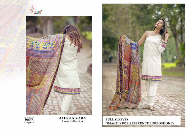 Buy Online Ayesha Zara Lawn Collection by Shree Fabs