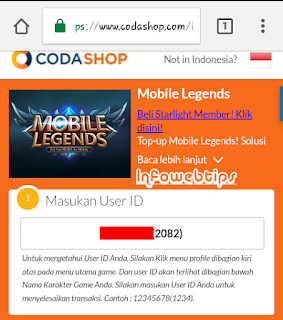 Cara Top Up Diamond Mobile Legend Murah