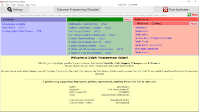 Version 3.7.0 (Delphi Programming Helper)