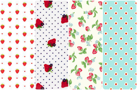 fondo de pantalla whatsapp watermelon strawberries fresas pattern texture wallpaper iphone
