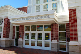 the entrance to the new FHS