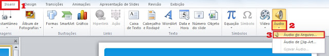 Como colocar música no PowerPoint 2010