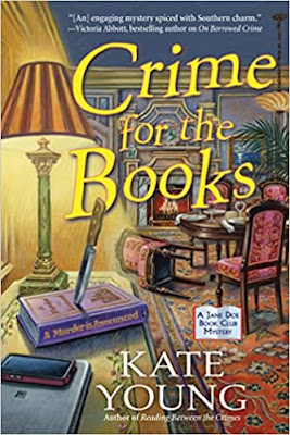 book cover of cozy mystery Crime for the Books by Kate Young