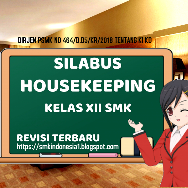 Silabus Housekeeping Kelas XII SMK Revisi Terbaru