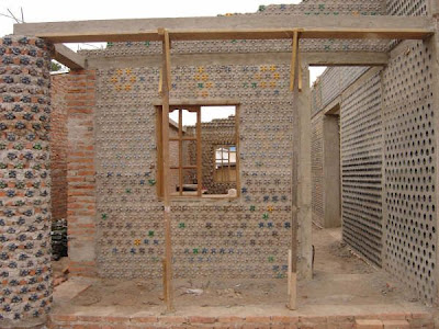 Bottle House Built in Mexico