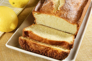 Light and Moist Sour Cream Lemon Pound Cake