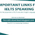 Important Links For IELTS Speaking Practice Online