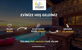 Özel Havuzlu Kiralık Villa Hizmetleri: Hellovillam