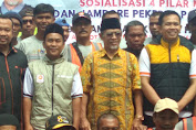 Caleg PKS, KH. Toriq Hidayat LC, Apresiasi Jambore Padat Karya Kementerian PUPR di Cisayong Kab. Tasikmalaya