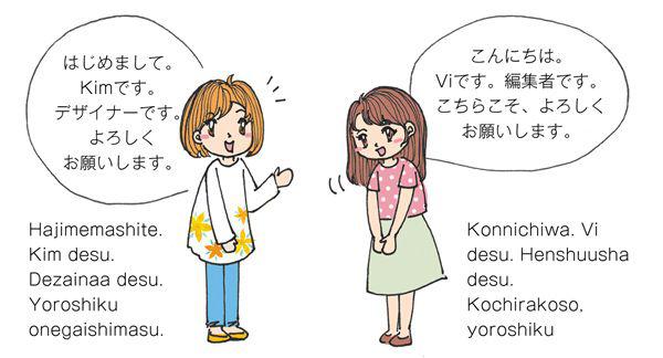 Cách giới thiệu bản thân bằng tiếng Nhật