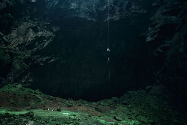 cave diving images