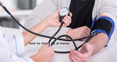 how to check bp at home