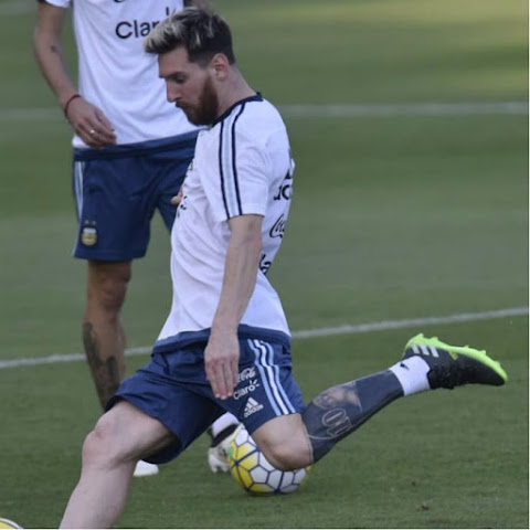 Lionel Messi Has a Sweet New Leg Tattoo