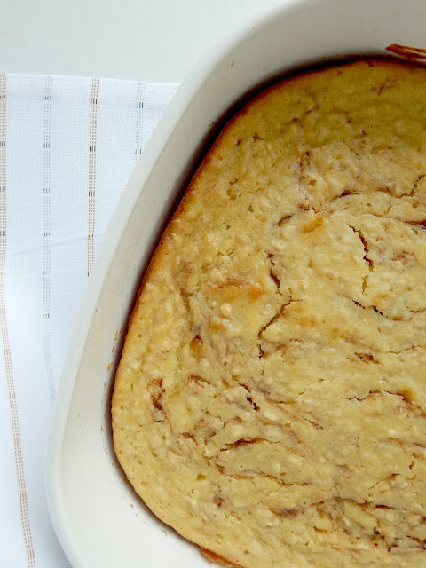 Yellow Cake Strawberry Hazelnut Baked Oatmeal...the BEST breakfast or brunch item on the table! (sweetandsavoryfood.com)