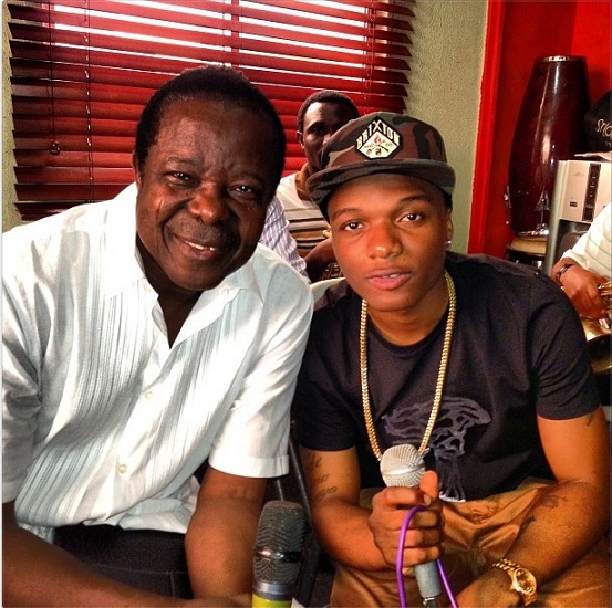 Wizkid Hook up with Juju Maestro King Sunny Ade for a new song