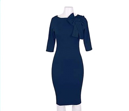 Navyblue Law Dinner Gown