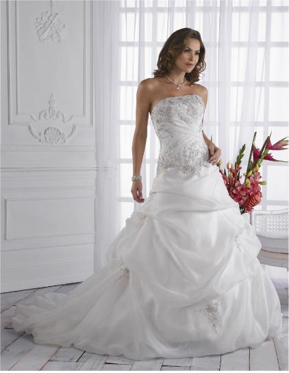 New Strapless Wedding Dress