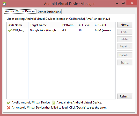 Setup Android SDK /IDE /AVD in Windows and Ubuntu