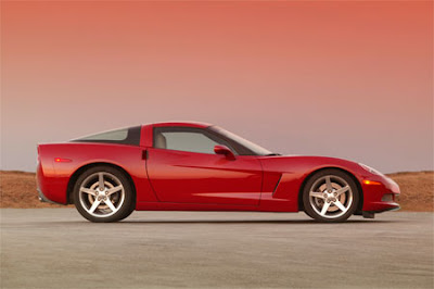 2008 Corvette Crystal Red Coupe Raffle