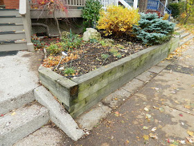 Monarch Park Toronto Fall Cleanup Front Yard After by Paul Jung Gardening Services--a Toronto Organic Gardening Company