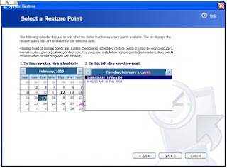 Mengaktifkan (backup) system restore windows