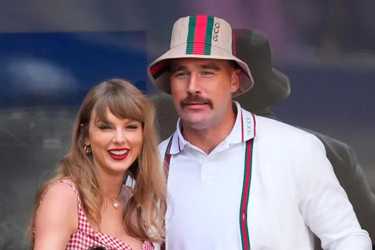 Taylor Swift and Travis Kelce are seen at the Men's Final between Fritz and Sinner at the 2024. Credit : Gotham/GC