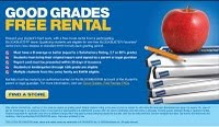 Blockbuster rental free good grades