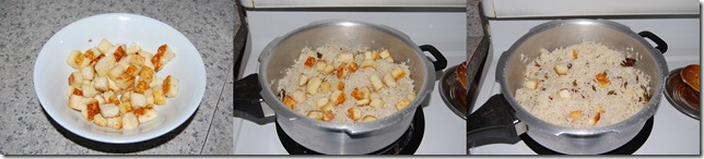 Paneer pulao process2