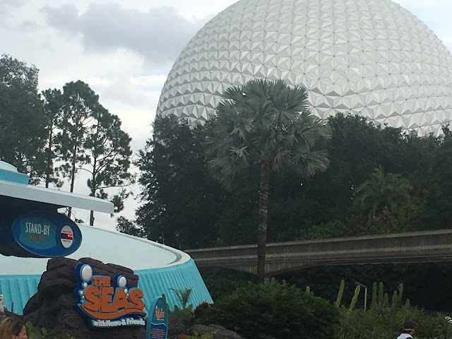 Spaceship Earth Behind The Seas With Nemo and Friends Epcot Disney World