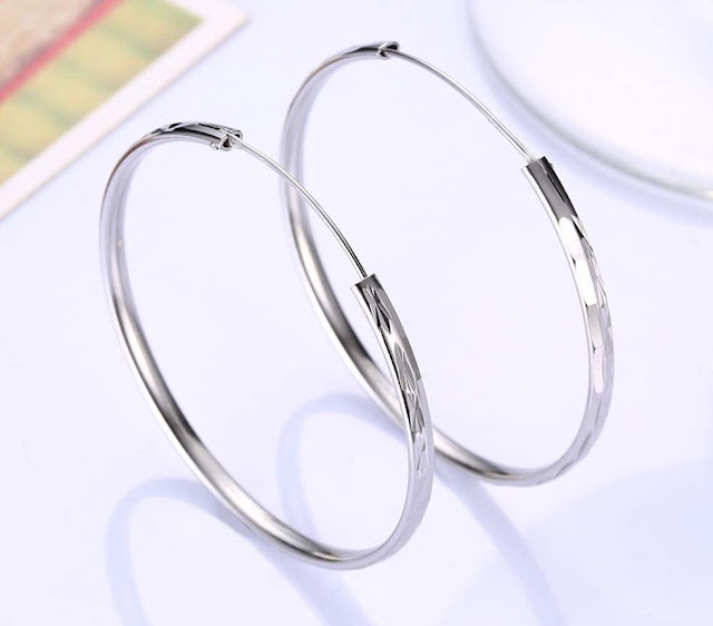 Sterling Silver Endless Hoop Earrings