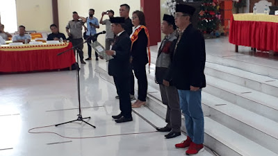 KPU Kabupaten Nias Selatan  Melantik  175 Orang Anggota  PPK 