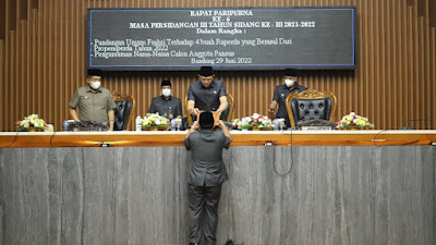 Bahas 4 Raperda Baru, DPRD Kota Bandung Bentuk Panitia Khusus