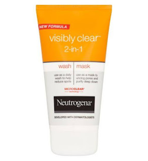 غسول Neutrogena oil free acne wash او neutrogena visibly clear